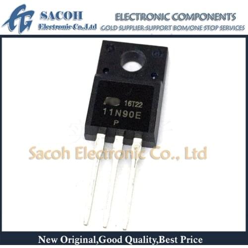 10Pcs FFMV11N90E 11N90E or FMV10N80E 10N80E TO-220F 11A 900V Power MOSFET Transistor