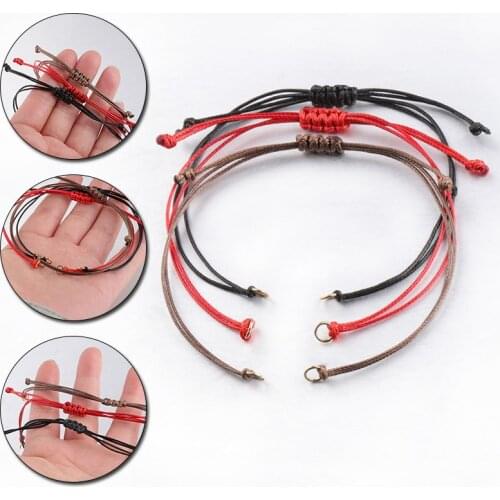 5PCS Handmade Bracelet Making Line DIY Craft Jewelry Findings Waxed Thread String Strap Handicraft Tools Accessories