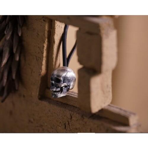 925 Titanium Alloy Silver Car Key Chain Mens Key Pendant Personality Creative Simple Key Chain High-end Gifts