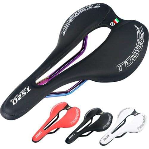 EVA+Leather MTB Bike Seat Mat Hollow Bicycle Saddle Waterproof Cycling Cushion Comfortable Mountain Road Bicycle Saddle