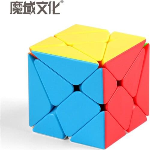 MoYu 3x3x3 meilong Axis magic cube stickerless puzzle cubes professional cubo magico educational toys for students