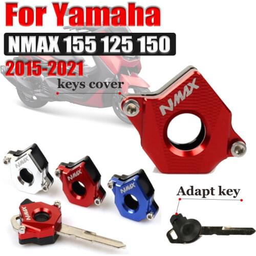 N-MAX Modification keys cap decoration Lock cover For Yamaha NMAX155 NMAX 155 125 2016-2018 2019 key Protective cover aluminum