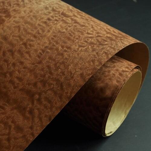 GREENLAND Natural Sapeli Pomelle Veneer With Craft Paper Wood Veneers Table Veneer Flooring Furniture Natural Material