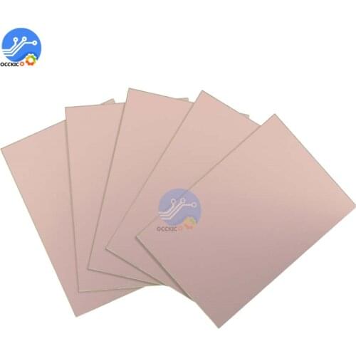 FR4 PCB 10x15cm 10*15 Single Side Copper Clad plate DIY Prototype PCB Kit Laminate Circuit Board 1.2MM For DIY 10 x 15 CM