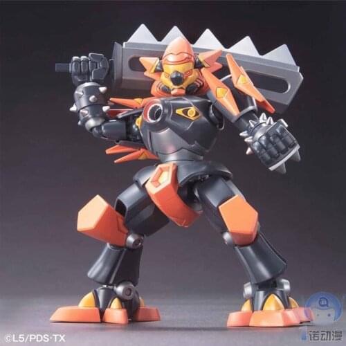 Original Bandai Carton Fighter Bomb Fighter LBX 004 HAKAI-O Ultimate Destruction King PVC Character Model Child Toy