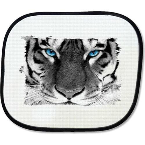 PARASOL PORTRAIT WHITE TIGER sunshield car