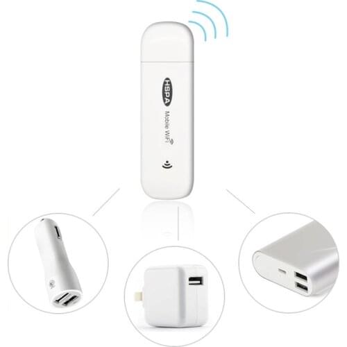 Portable Mobile 3G USB Wi-Fi Modem Router MiNi WiFi Hotspot with Sim Card Slot