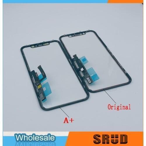LCD Touch Screen Digitizer Glass Panel For iPhone XR 11 With Frame No OCA