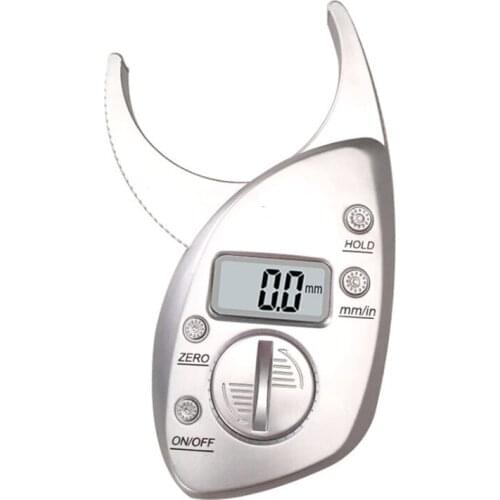 Body Fat Caliper Tester Scales Fitness Monitors Analyzer Digital Skinfold Slimming Measuring instruments Electronic Fat Measure