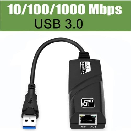 USB 3.0 2.0 / Typc C USB Rj45 Lan Ethernet Adapter Network Card to RJ45 Lan Ethernet Adapter for Windows 10 Macbook Xiaomi Mi PC