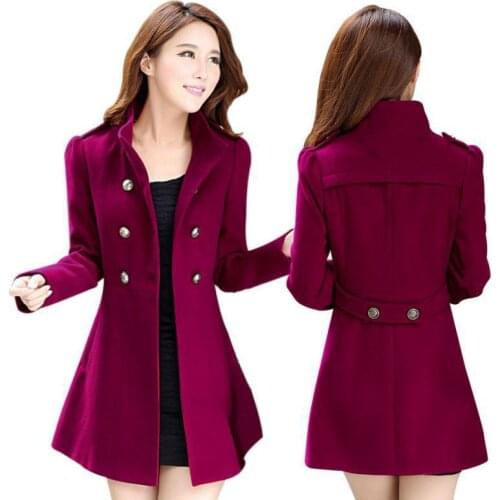 Spring Winter Korean Women Basic Coats Windbreaker Down Jacket Long Sleeved Coat Female Outwear Slim Casual Overcoat Cardigans