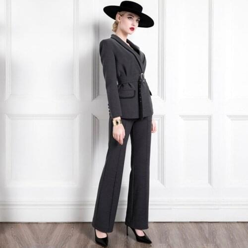 British Style Female President Suit High End Fashion Celebrity Suit Formal Dress Professional Dress Temperament Goddess Model