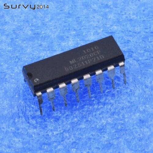 1/5PCS ML2020CP ML2020C DIP-16 ML2020 MICRO-LINEAR GOOD QUALITY IC US diy electronics