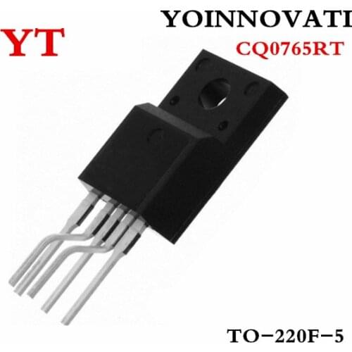 20pcs/lot CQ0765RT CQ0765 SWIT PWM GREEN OVP HV TO-220F-5L Best quality