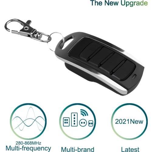2021 V15.0 Smart Remote Control Rolling Code Multi Frequency 280-868MHz Duplicator Garage Gate Door Handheld Transmitter