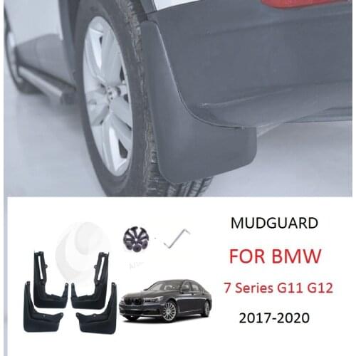 FOR BMW 7 Series G11 G12 2017-2020 Fender Mud Guard Splash Flaps Mudguards 2017 2018 2019 2020 Car Accessories 4PCS