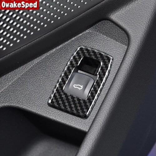 Car Styling Door Trunk Switch Button Cover Trim For BMW 3 Series G20 2020-2021 Automobile Tailgate Accessories