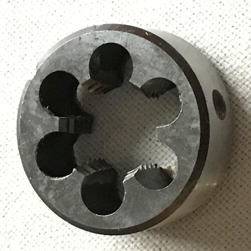 Free shipping of 1PC Alloy steel made BSF standard BSF5/8-14 manual threading die thread Maker for metal workpiece threading