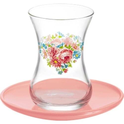 Lav 12 Piece Patterned Tea Set