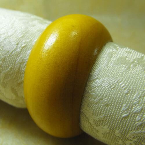 Wood wedding napkin ring ,napkin holder