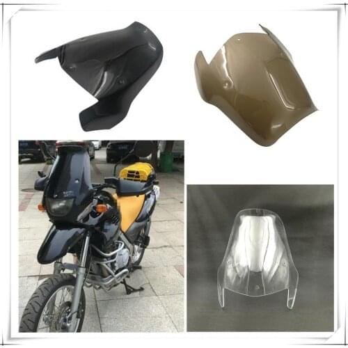 F650GS 99-03 Motorcycle Windshield Windscreen Odometer Clock Visor Wind Shield for BMW GS650 F 650 GS 1999 2000 2001 2002 2003