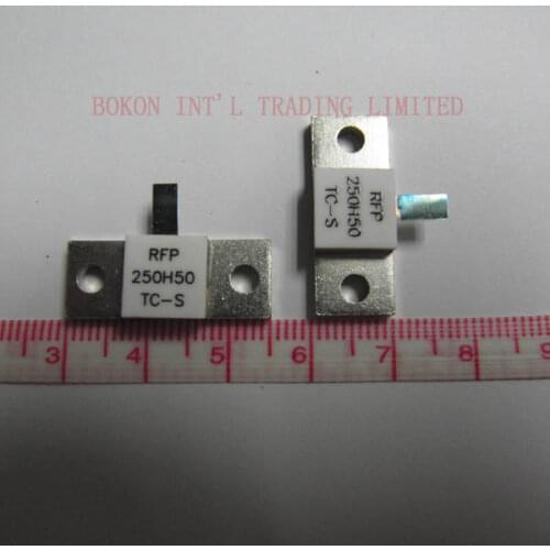 FLANGED TERMINATION 250WATTS 50OHMS 250-50TC DC-3.0GHz BeO 250W 50OHMS 250H50TC-S RFP250H50TC-S RESISTIVE COMPONENTS RFP 250N50