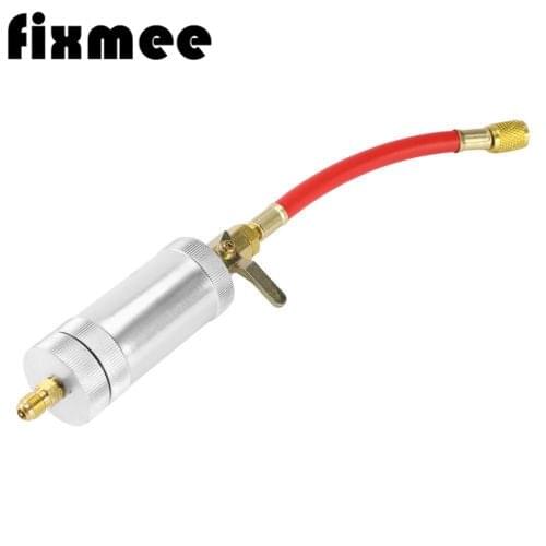 R134A Car Automotive A/C AC Oil&Dye Injector R134 R12 R22 2 oz Injection Tool Air Conditioning Refrigeration Oil Dye Injector
