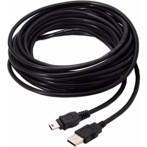 Xiwai Mini USB 5Pin to USB 2.0 Male Data Cable 8m 5m 3m for Hard Disk & Camera & Phone