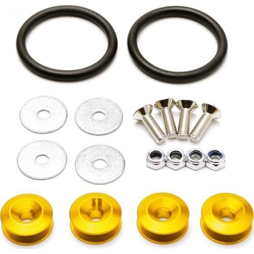 Car Front And Rear Bumper Hatch Cover Fixing Buckle Surrounded By Reinforcing Washer Quick Release Type Surrounding Screw