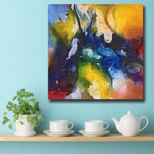 Fashion Oil Painting Abstract Celestial Voyage Paiting Home Decor On Canvas Modern Wall Art Canvas Print Poster Canvas Painting