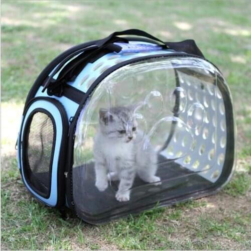 Portable foldable travel pet bag outdoor Puppy Dog Cat Bag Dog Carrier Bags Shoulder Pets Backpack Handbag Soft Dog Bag Carrier