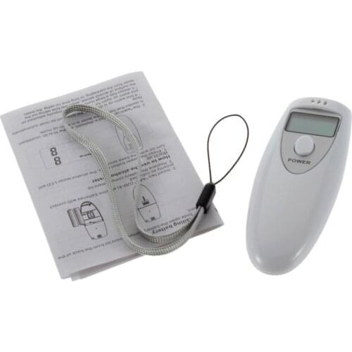 Promotion Professional Pocket Digital Alcohol Breath Tester Analyzer Breathalyzer Detector Test Testing PFT-641 LCD Display