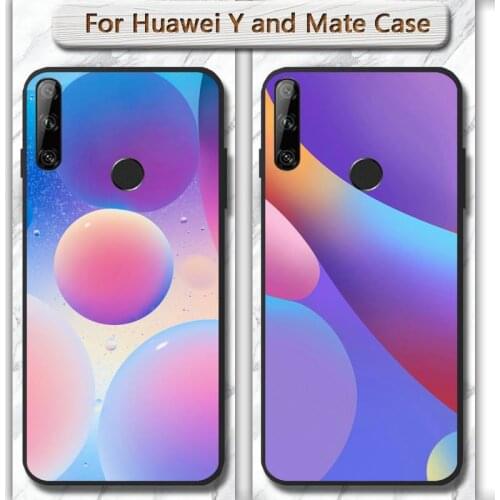 Simple and colorful Phone Case Cover for huawei mate 9 10 20 30 pro lite X Y5 6 7 9 prime Enjoy 7