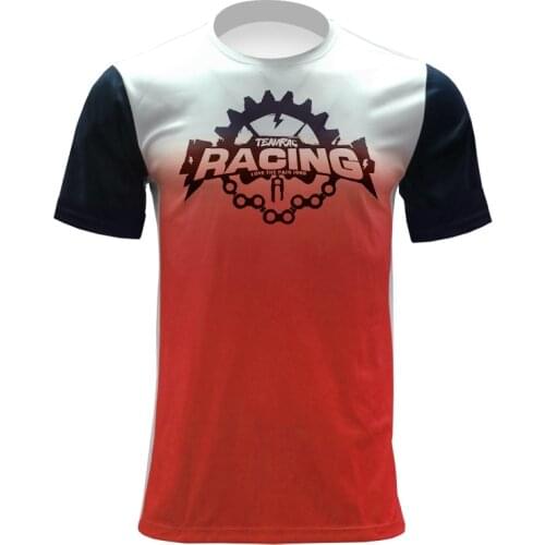 Short Sleeve Motorcycle Off Road Jersey Downhill MTB Wear BMX Mountain Bike DH Clothing Bicycle Motocross T Shirt