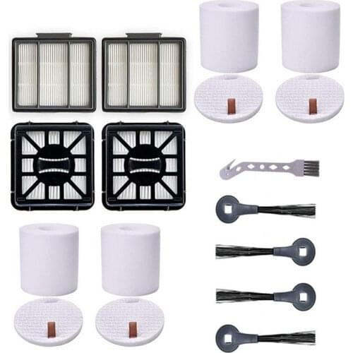 HEPA Filters Side Brushes Replacement for Shark IQ R101AE IQ R101 (RV1001) Vacuum Cleaner Brush Cleaning Tools Accessories