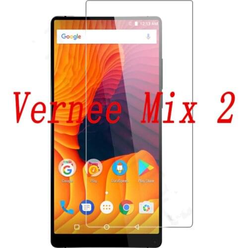 Smartphone Tempered Glass for Vernee Mix 2 6" 9H Explosion-proof Protective Film Screen Protector cover phone