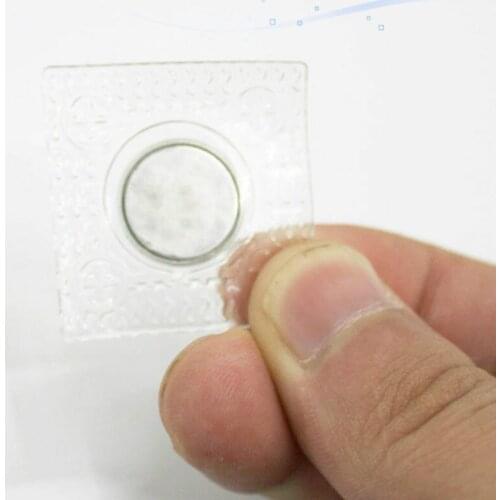 10pcs PVC Invisible Hidden metal Strong magnetic Snaps button or overcoat Handbag Clothes Suturablegarmentaccessories DIY