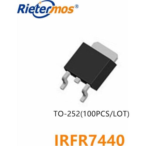 100PCS IRFR7440 IRFR7440PBF FR7440 TO252 N-CHANNEL 40V SMD