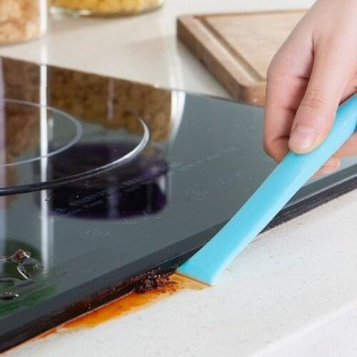 2pcs Kitchen gadgets gas stove decontamination multifunctional scraper gap stains decontamination shovel can opener