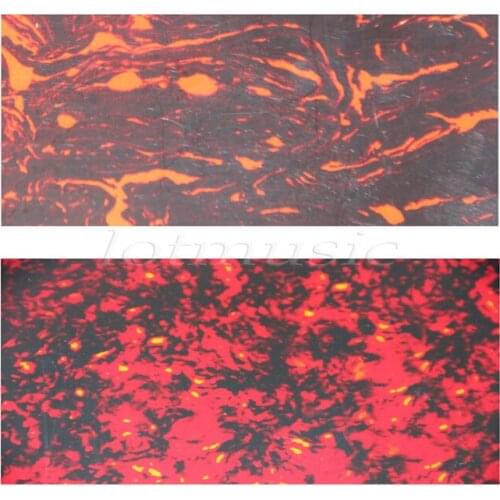 2pcs tortoise shell Acoustic Guitar Pick Guard Blank Anti-scratch Pickguard Plate Blank+Adhesive Back 360mm*180mm