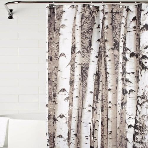 2017 Trunk Waterproof Polyester Shower CurtainS Fabric Bath Curtains Cortinas Para Banheiro Hot Sale