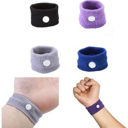 2020 New 1Pc Wrist Band Anti Nausea Wristbands Sickness Car Motion Sea Sick Ship Plane Cotton Adjustable Travel Reusable