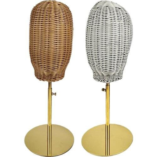 22' Mannequin Head Hat Cap Rack Holder Display Stand Organizer with Base Model Wig Disolay Head Stand Rack Holder