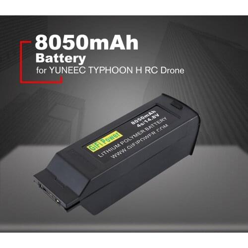8050mAh Large Capacity Battery 14.8V 4S Upgraded Replacement Lipo Battery Drone Battery For Yuneec Typhoon H H480
