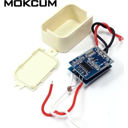 DC 12V Radar Microwave Induction Switch LED Ad Light Box Corridor Microwave Sensing Controller 8-10m