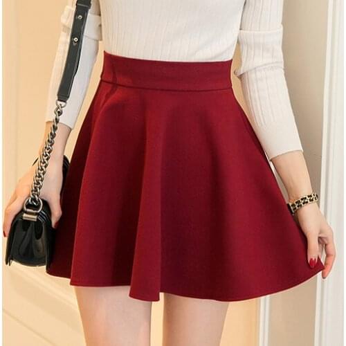 Faldas mujer moda States Style New Fashion Womens High Waist Skirt Stretch skirts womens Plus Size S-5XL