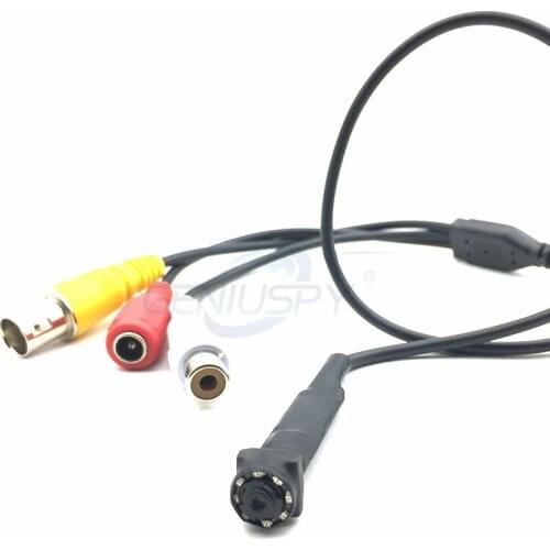 GENIUSPY Micro Ahd 2MP Mini IR Night Vision AHD Camera 1080P 0.01Lux StarLight Security CCTV Camera With Audio