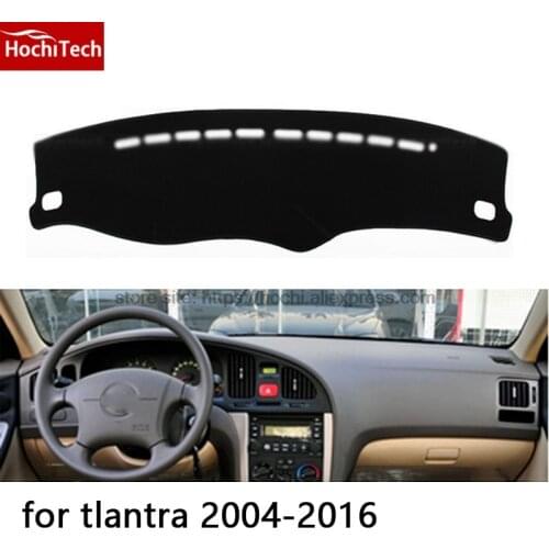 HochiTech for Hyundai Elantra 2004-2016 dashboard mat Protective pad Shade Cushion Photophobism Pad car styling accessories