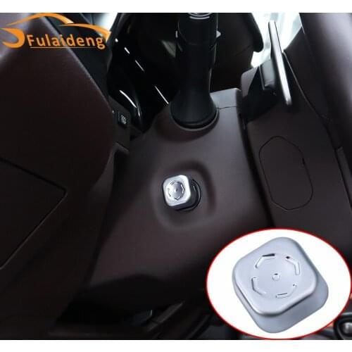 For Lexus NX200 300 300h RX200 300 450h ABS Matte Steering wheel knob decorative cover Car Styling Accessories