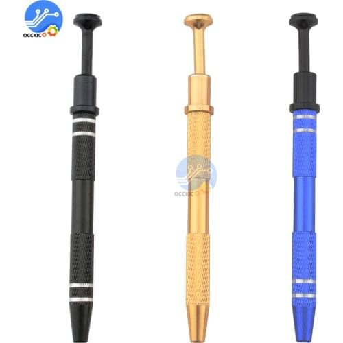 IC Extractor Pickup BGA Chip Picker Patch IC Suck Pen Electronic Repair Tools Metal Four Claw For Electronic Component Grabber